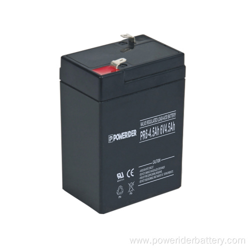 6v 4.5ah lead acid ups battery